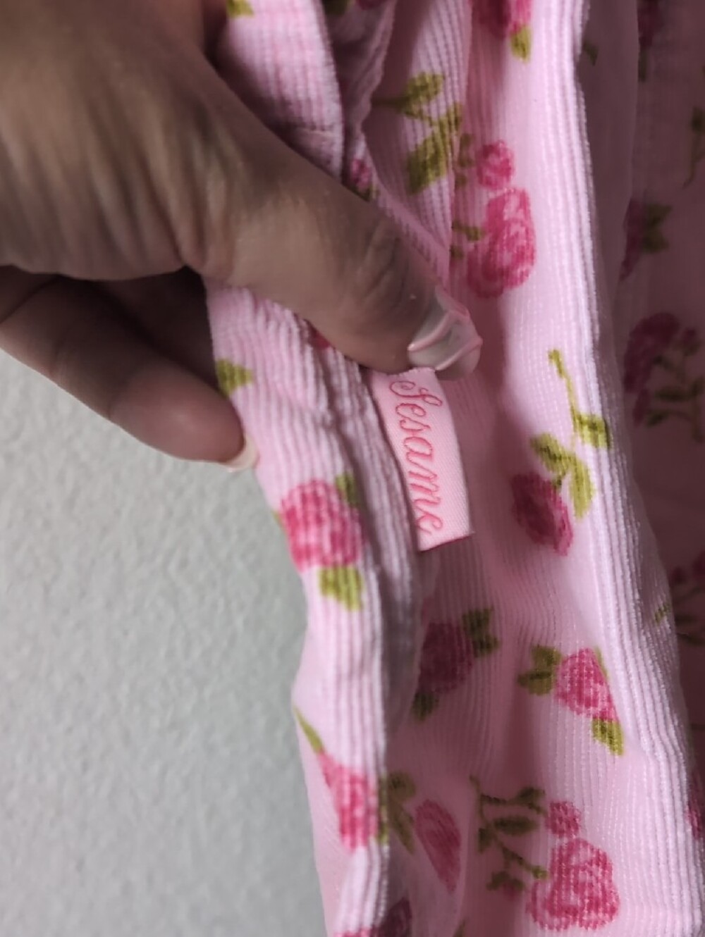 Sesame Street Pink Floral Girls' Overalls, Elmo And Big Bird - Picture 6 of 12